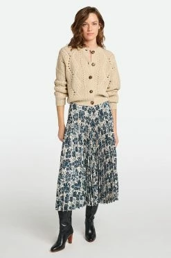 Vanessa Bruno | Fadia Skirt - Print -Kameli Shop 01W030121B.1639746514