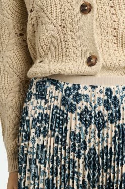 Vanessa Bruno | Fadia Skirt - Print -Kameli Shop 01W030121D.1639746517