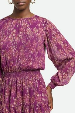 Vanessa Bruno | Svetlana Dress - Violet -Kameli Shop 01W032036B.1657358849