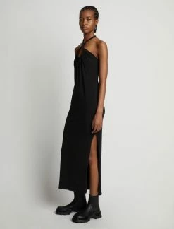 Proenza Schouler White Label | Halter Knit Jersey Dress - Black -Kameli Shop 18897043 43234591 1320