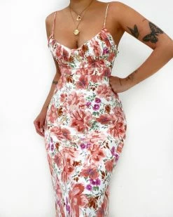 Kameli Boutique Rosalie Floral Midi Dress