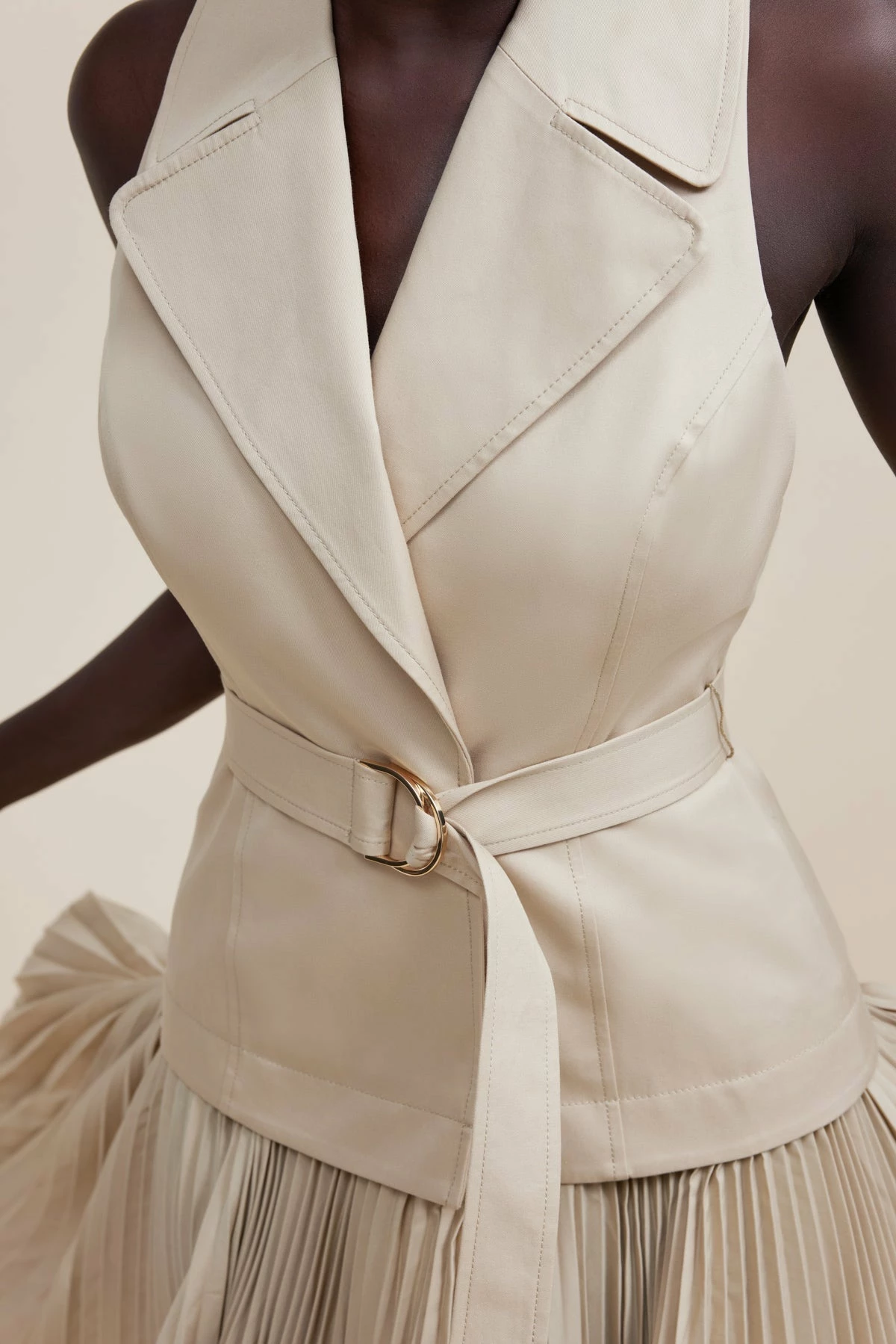 ACLER | Cliff Dress - Safari Green 6 ACLER | Cliff Dress - Safari Green - Image 4