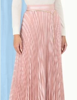 Zimmermann | Burnout Sunray Skirt - Ballet -Kameli Shop 5.2154srdan.bal .ballet detail