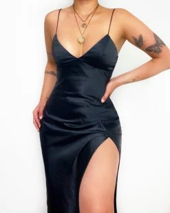 Kameli Boutique Rumours Midi Dress - Black