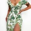 Kameli Boutique Bowie Floral Midi Dress - Green 2 Kameli Boutique Bowie Floral Midi Dress - Green -Kameli Shop 6835D381 E993 48BB 8DFA BFB99B031031