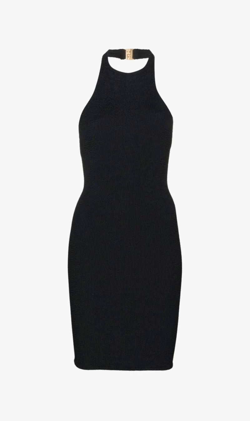 Hunza G | Polly Dress - Black 3 Hunza G | Polly Dress - Black