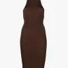 Hunza G | Polly Dress - Metallic Chocolate -Kameli Shop 800x1345px 2022 09 27T134558.294