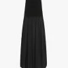 BASSIKE | Contrast Gathered Skirt - Black