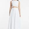 SIR THE LABEL | Dion Gathered Dress - Blanc -Kameli Shop 800x1345px 2022 10 11T085044.666