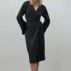ST AGNI St. Agni | Wrap Dress - Black -Kameli Shop 800x1345px 20 dea9aaeb 9feb 4a66 94a8 c1a2369705bb
