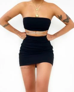 Kameli Boutique Reign Mini Dress - Black