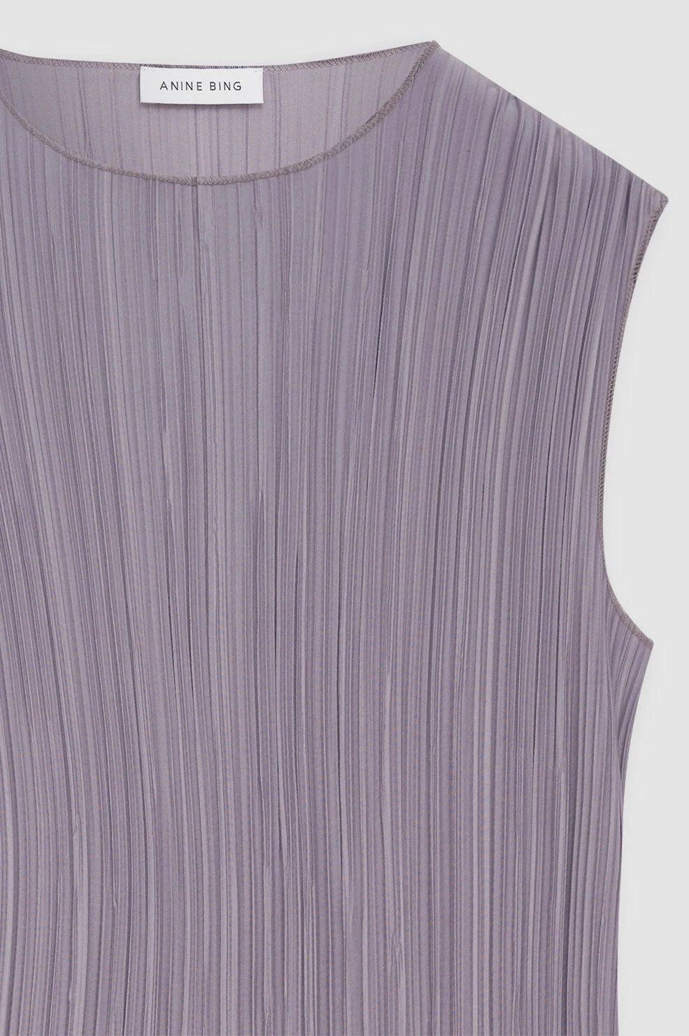 Anine Bing | Melanie Dress - Ash Violet 5 Anine Bing | Melanie Dress - Ash Violet - Image 3