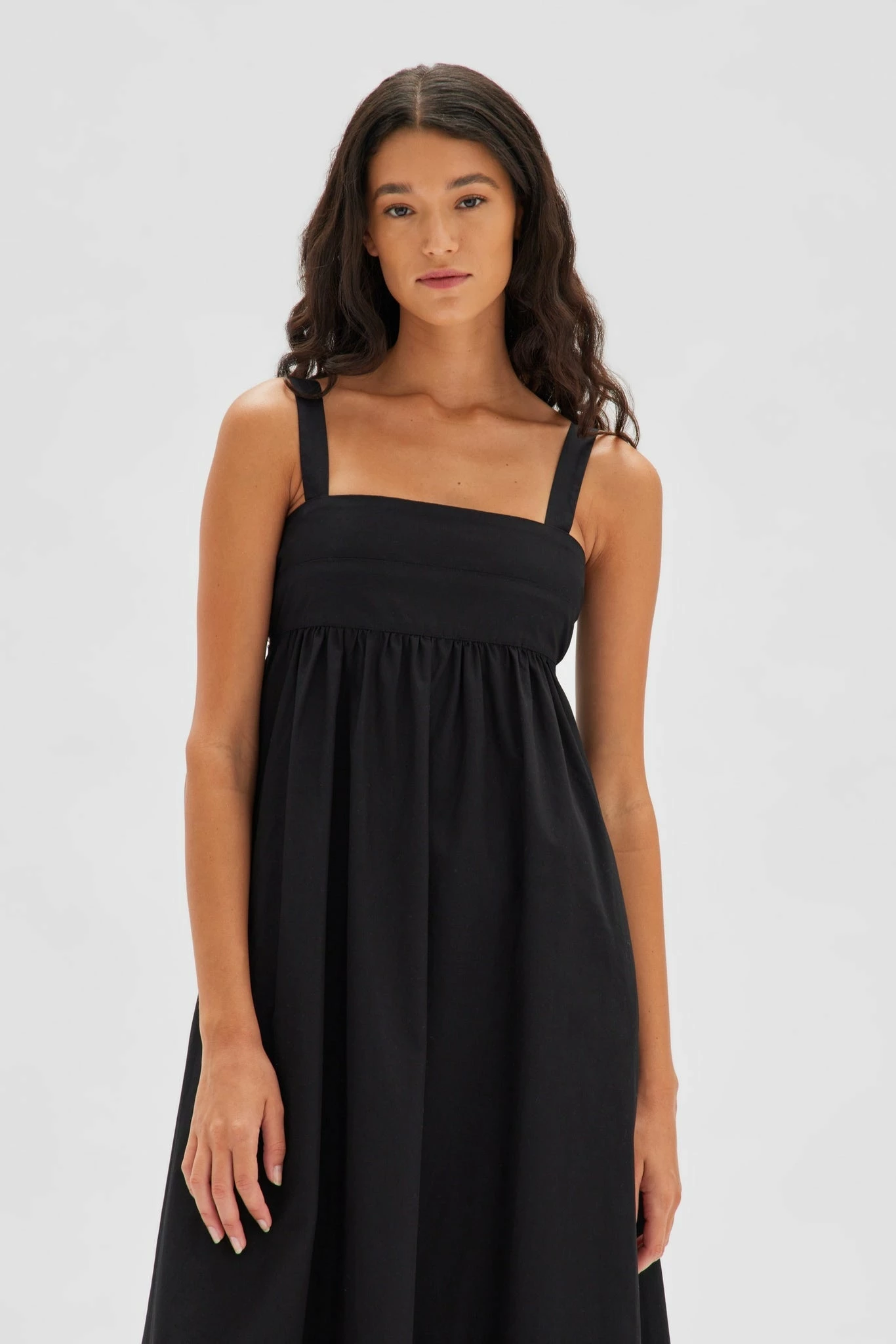 Assembly Label | Frida Poplin Dress - Black - Image 5