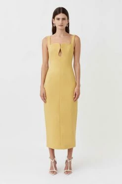 Camilla And Marc | Brixton Dress - Mustard Yellow -Kameli Shop C M camilla and marc brixton cutout midi yellow dress 1 640x960 2x 27985875 98ab 4f5d bfd8 558f98260609