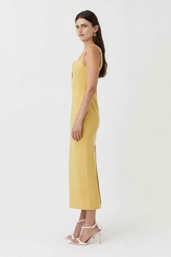 Camilla And Marc | Brixton Dress - Mustard Yellow -Kameli Shop C M camilla and marc brixton cutout midi yellow dress 2 640x960 2x d6d7292f 6c00 497d a377 6b8b053f6c1f