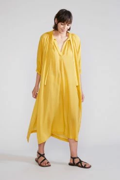 Laing | Celeste Dress - Sunset Yellow -Kameli Shop Celeste Dress SunsetYellow 996
