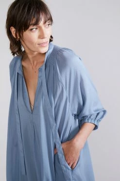 Laing | Celeste Dress - Washed Blue -Kameli Shop Celeste Dress WashedBlue 1033