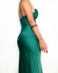 Kameli Boutique Olivia Midi Dress - Green 5 Kameli Boutique Olivia Midi Dress - Green -Kameli Shop DAD3E7B1 B04F 4FC1 9508 88A8AD1C751C