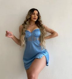 Kameli Boutique Olivia Mini Dress - Blue 14 Kameli Boutique Olivia Mini Dress - Blue -Kameli Shop IMG 6416