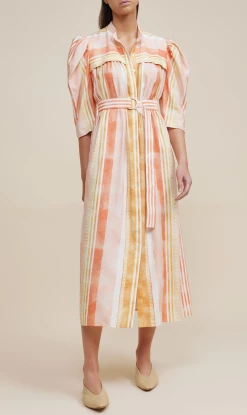 Kameli Shop 38 ACLER | Tunstall Dress - Geo Stripe