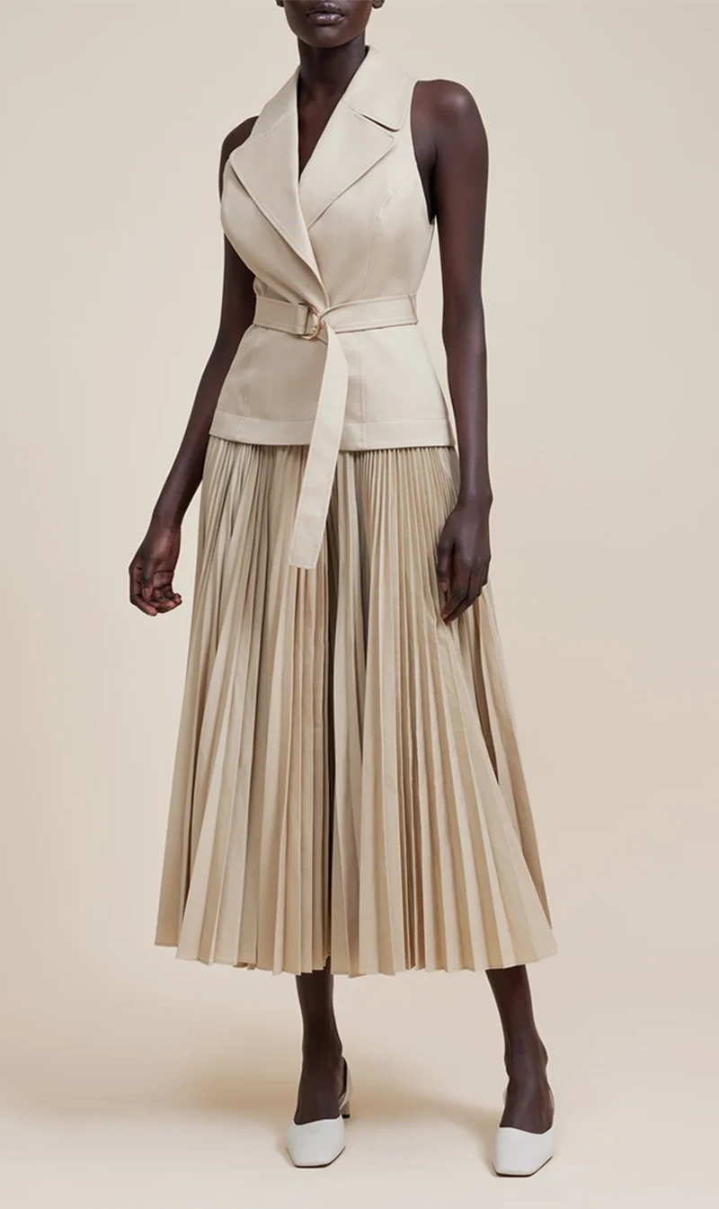 ACLER | Cliff Dress - Safari Green 3 ACLER | Cliff Dress - Safari Green