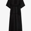 Bassike | Gauze Roll Sleeve Dress - Black -Kameli Shop OnlineTemplate 2 5cccd660 a6ba 4d3a 8865 5910397d29b5