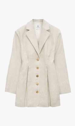 Anine Bing | Taya Dress - Oatmeal