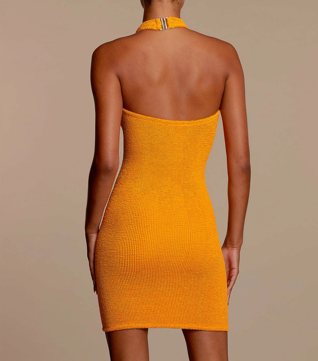 Hunza G | Polly Dress - Mango Sorbet 5 Hunza G | Polly Dress - Mango Sorbet - Image 3