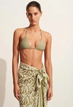 Matteau | Silk Sarong - Sage Palmas -Kameli Shop The String Triangle Top Silk Sarong Sage Palmas 3 1440x 8cb26b00 1774 44e2 acd9 ecf6847d6d98