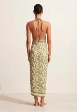 Matteau | Silk Sarong - Sage Palmas -Kameli Shop The String Triangle Top Silk Sarong Sage Palmas 4 1440x df855396 6e8f 4a4a b5cc 178da1c2bbbf