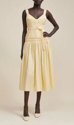 Kameli Shop 24 ACLER | Dyer Dress - Buttermilk