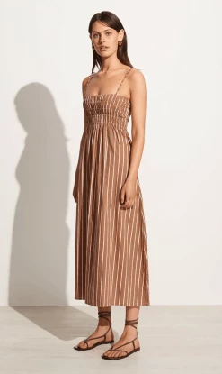 Faithfull The Brand | Marieka Midi Dress - Adia Stripe -Kameli Shop Untitleddesign 2023 02 22T090418.931