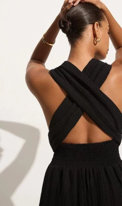 Faithfull The Brand | Tropiques Maxi Dress - Black -Kameli Shop Untitleddesign 2023 02 22T091255.283