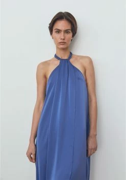 Viktoria & Woods | Beatrice Halter Dress - Cobalt 9 Viktoria & Woods | Beatrice Halter Dress - Cobalt -Kameli Shop W2326 COBALT 5
