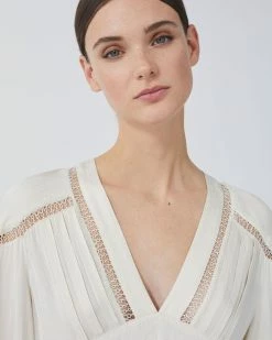 IRO | Bilam Dress - Ecru -Kameli Shop WP33BILAM22S ECR01 E