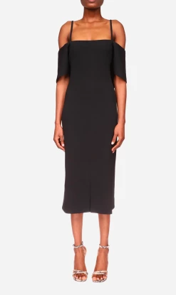 Victoria Beckham | Off-Shoulder Bandeau Dress - Black