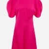 Victoria Beckham | Cap Sleeve Mini Dress - Fuchsia 1 Victoria Beckham | Cap Sleeve Mini Dress - Fuchsia -Kameli Shop capsleevemini