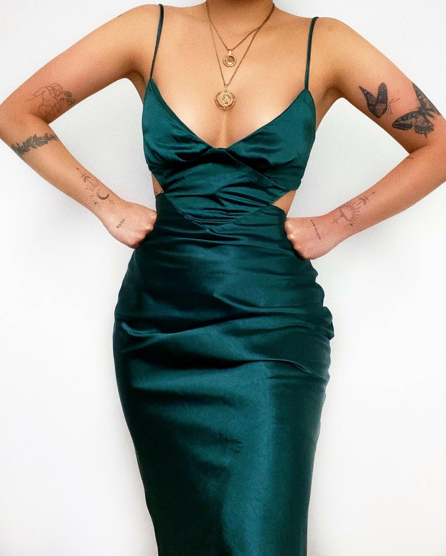 Kameli Boutique Zoeva Maxi Dress - Green 3 Kameli Boutique Zoeva Maxi Dress - Green