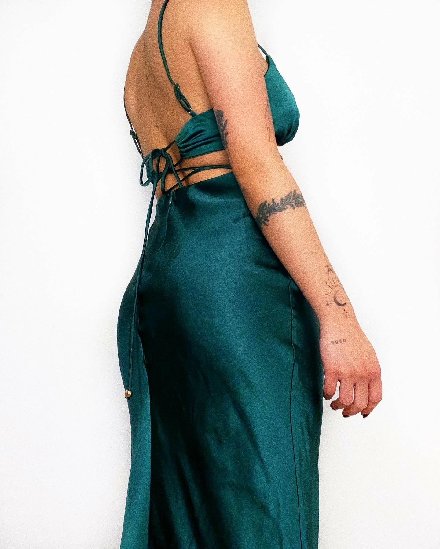 Kameli Boutique Zoeva Maxi Dress - Green 4 Kameli Boutique Zoeva Maxi Dress - Green - Image 2