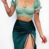 Kameli Boutique Melissa Midi Skirt - Green -Kameli Shop image 456f90b5 a8e5 4c1c bae2 89f22c659a79