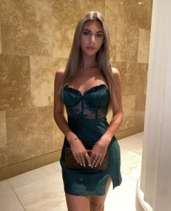 Kameli Boutique Olivia Mini Dress - Green 9 Kameli Boutique Olivia Mini Dress - Green -Kameli Shop image 7b53677e af6b 4044 bc59 160f4688592d