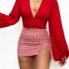 Kameli Boutique Kameli Gingham Mini Skirt - Red 2 Kameli Boutique Kameli Gingham Mini Skirt - Red -Kameli Shop image fc66d8e0 cc1d 46ff b3f8 5062c3249d99