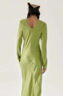 Silk Laundry | Full Sleeve Bias Dress - Calla Green 12 Silk Laundry | Full Sleeve Bias Dress - Calla Green -Kameli Shop media 1200x c030a76f 441b 444f 9fe8 ae926061320a