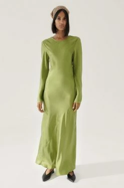 Silk Laundry | Full Sleeve Bias Dress - Calla Green 10 Silk Laundry | Full Sleeve Bias Dress - Calla Green -Kameli Shop media 1200x de48758e 0b36 493a 8d61 26dcda3c0818