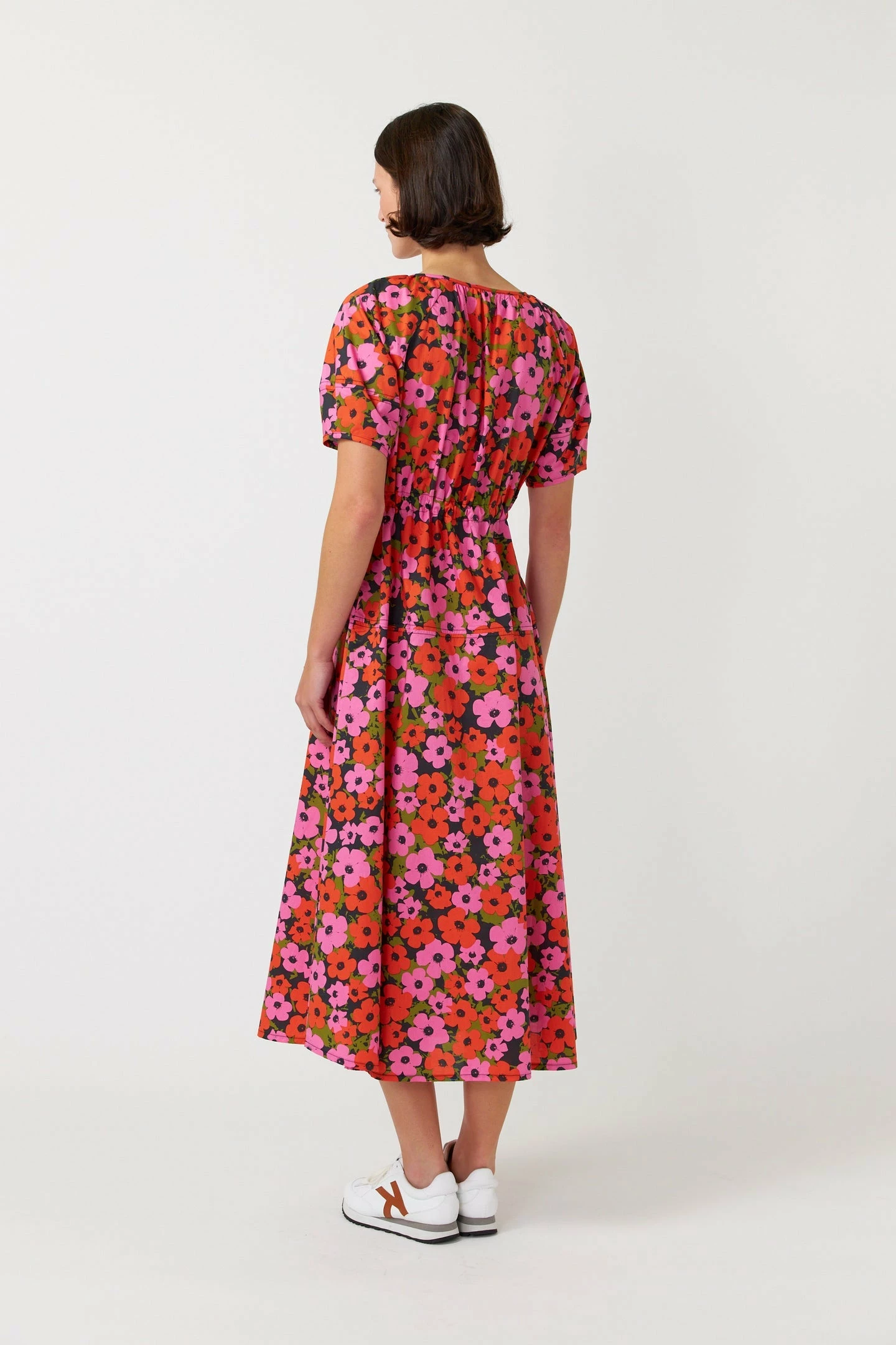 Kate Sylvester | Pop Dress - Pink Orange 6 Kate Sylvester | Pop Dress - Pink Orange - Image 4