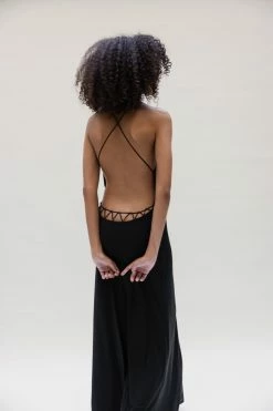 Musier Paris | Sifnos Dress - Black -Kameli Shop robe sifnos 1 1296x 66c1852e 2a78 4cf0 ae32 686cf1e6a5ef