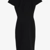 Victoria Beckham | T-Shirt Fitted Dress - Black -Kameli Shop tshirtdress
